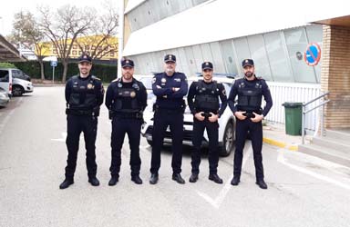 La Policía Local de Paterna refuerza su plantilla ante el COVID-19 con la incorporación de 4 nuevos agentes 