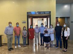 Paterna inaugura la primera exposición de la sala dedicada al artista local Jeroni con obras cedidas por el Ateneo Cultural