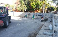 El Ayuntamiento de Paterna retira hasta 6 toneladas de residuos con el plan de choque de limpieza en La Coma 