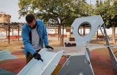 Paterna aplica nanotecnología a los parques infantiles para eliminar virus y bacterias