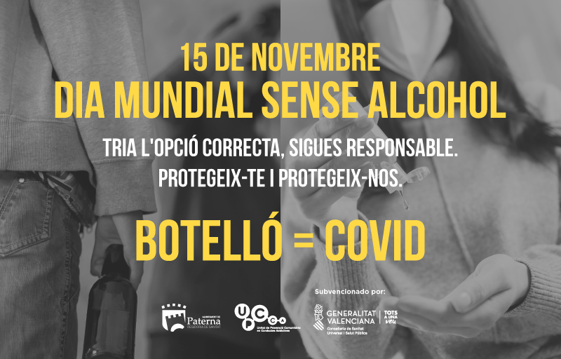 Paterna llança una campanya per a conscienciar als joves sobre els riscos de contagi de la COVID19 en els botellons