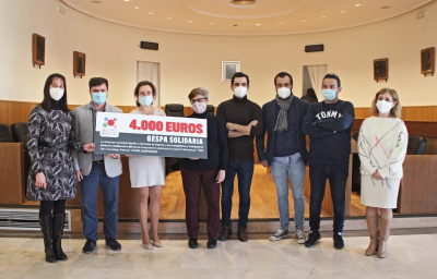 Los trabajadores y trabajadoras de Gespa donan 4.000 euros para el proyecto solidario Tecno-Compromiso