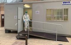 Paterna instala en el Centro de Salud Clot de Joan un módulo portátil para pruebas rápidas de detección de la COVID-19 