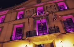 Paterna se ilumina de morado por el 8M y emite un manifiesto on line reivindicando la igualdad 