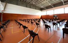  Paterna culmina los preparativos del pabellón deportivo para iniciar la vacunación masiva 