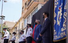 La Comisaria de Policía Nacional de Paterna recibe el bastón de mando