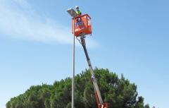 Comienza la instalación de alumbrado LED en todas las áreas empresariales de Paterna