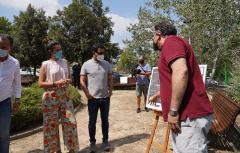 Paterna inicia en La Vallesa las pruebas de las 20 torres de cañones de agua del Proyecto GUARDIAN 