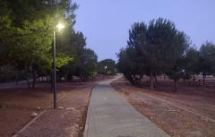Paterna completa la instalación del nuevo alumbrado LED del parque empresarial Táctica tras la sustitución de 865 luminarias 