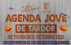 Nuevos talleres y actividades de Halloween en la Agenda de Octubre de la Casa de la Juventud de Paterna