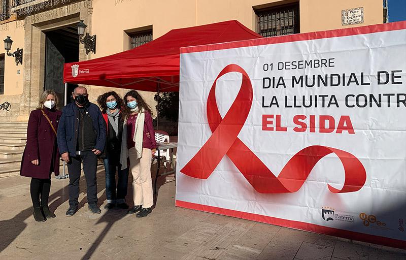 Paterna lanza una campaña de sensibilización con motivo del Día Mundial del SIDA