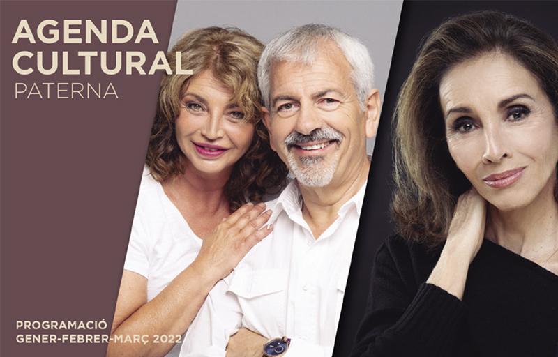 L'actriu i cantant Ana Belén i el polifacètic Carlos Sobera protagonitzen l'Agenda Cultural de Paterna d'aquest trimestre
