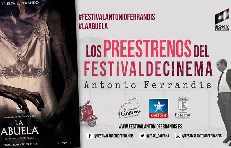 Les preestrenes del Festival de Cinema Antonio Ferrandis presenten la pel·lícula “La Abuela”