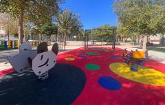 Paterna estrena nova zona de jocs infantil al parc de Alborgí