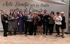 La Junta Local de l'Associació contra el Càncer de Paterna recapta 10.661 euros en el seu tradicional sopar benèfic
