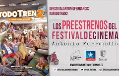 Inés de León y Florentino Fernández preestrenan “A todo tren 2” en el Festival de Cine de Paterna