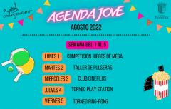 La Casa de la Joventut de Paterna estrena agenda jove per a agost