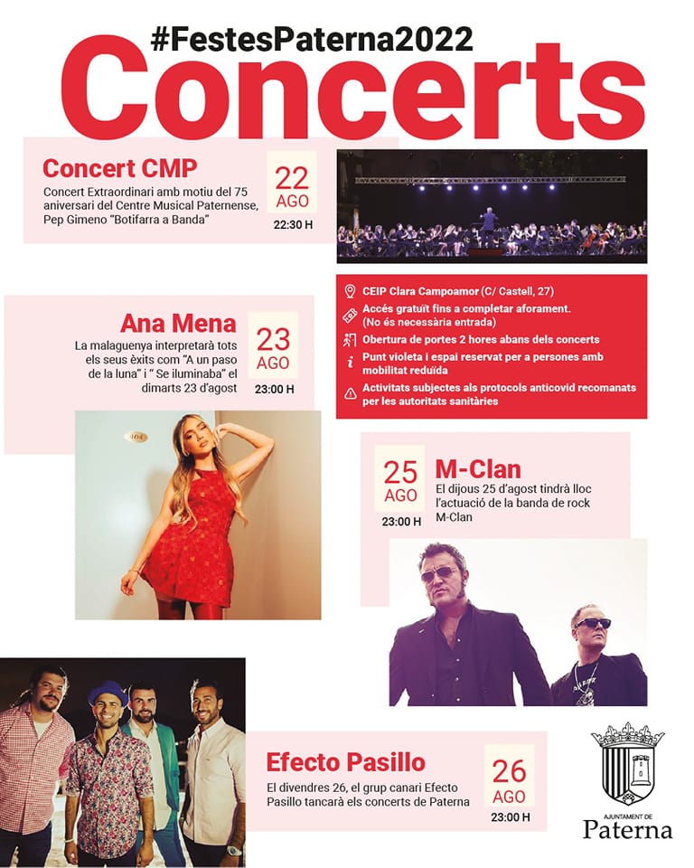 Concerts Festes 2022