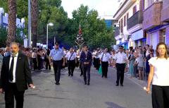 La procesión de Cristo de la Fe y una mascletà manual ponen el punto y final a las fiestas de La Canyada de este 2022 
