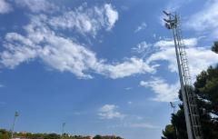 El Ayuntamiento de Paterna renueva el alumbrado del campo de fútbol y rugby de La Coma con iluminación de tecnología Led