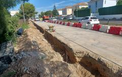 Paterna comienza las obras para aumentar el carril bici del bulevar de Pla del Pou que conecta Montecanyada con el resto de La Canyada
