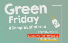 Paterna se suma al Green Friday para fomentar las compras en el pequeño comercio local  de la ciudad