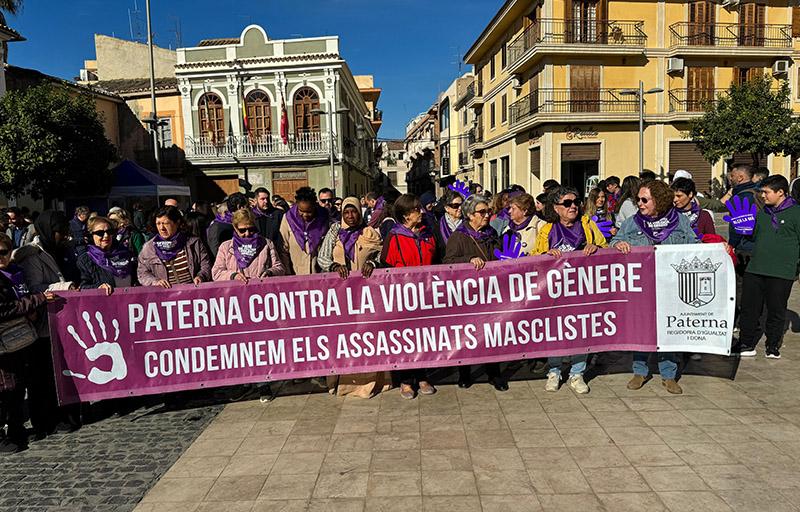 Una Marcha Cívica y la lectura de manifiesto, actos centrales de Paterna en la semana del 25N