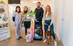 L'Ajuntament de Paterna rep una donació de 200 kg de pinso per al Refugi d'Animals