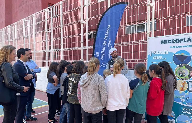 Paterna consciència a la infància sobre l'ús responsable de l'aigua amb tallers divulgatius