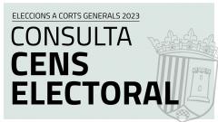 Cens electoral de les Eleccions a Corts Generals 2023