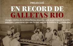 Paterna acoge la proyección audiovisual  En recuerdo de Galletas Río en homenaje a la mítica fábrica de pastas de la ciudad