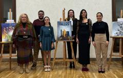 Paterna inaugura la exposición de los bocetos de los monumentos falleros y presenta el cartel ganador del Libro de Fallas 2024