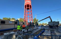 El Ayuntamiento de Paterna mejora el abastecimiento de agua del Parque Empresarial de Táctica y el casco alto de la ciudad para garantizar la seguridad industrial