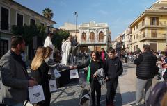 Medio millar de animales participan en la tradicional bendición de Sant Antoni en Paterna