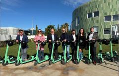 L'Ajuntament de Paterna col·labora amb la EGM Parc Tecnològic en el projecte pilot de patinets compartits per a facilitar la mobilitat interna