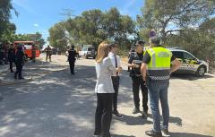 Paterna pone a prueba su nuevo Plan Municipal de Emergencias con un simulacro de incendio en La Vallesa