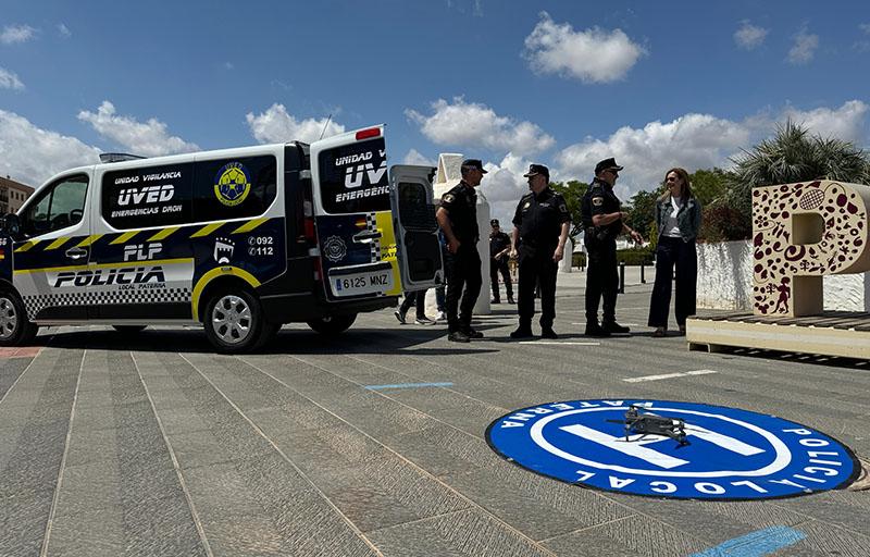 Paterna uno de los primeros municipios de la Comunitat con un vehiculo de ultima generacion para el servicio de vigilancia de drones de la Policia Local