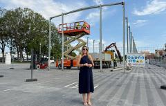 Cuenta atrás para las Fiestas Mayores de Paterna con el inicio del montaje del cohetódromo “que estrena puertas”