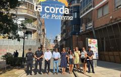 Paterna incrementa un 10% los efectivos de la Policía Local y amplía el perímetro de la zona de fuego y las vías de evacuación para velar por la seguridad de la millor Cordà del món