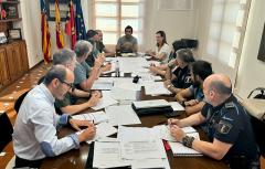 Reunión técnica en el Ayuntamiento de Paterna para estudiar las propuestas de mejora de circulación planteadas por comercios y vecinos