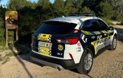 La Policía Local de Paterna intercepta y sanciona a los autores de depositar un vertido ilegal de 2 toneladas de escombros en el barranco de La Font