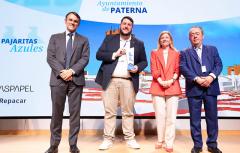Paterna, única ciudad de la Comunitat Valenciana que vuelve a  ser distinguida con el Premio nacional Pajaritas Azules por fomentar el reciclaje de papel y cartón