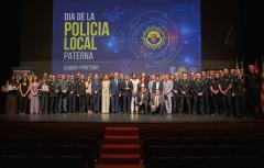 Paterna celebra el Dia de la Policia Local enaltint la seua labor de proximitat, humanitat i compromís de servici públic