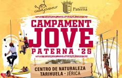 Paterna organiza el primer Campamento para jóvenes de entre 12 a 16 años para disfrutar de la naturaleza y el ocio alternativo en Jérica este verano