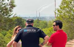 Paterna duplicará los cañones de agua del proyecto GUARDIAN hasta alcanzar los 42 para proteger de incendios las 2.000 hectáreas de masa boscosa de La Vallesa