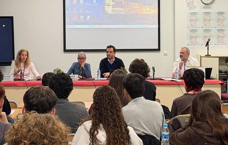 Sagredo destaca el emprendimiento como oportunidad de futuro en las III Jornadas del IES Henri Matisse de Paterna