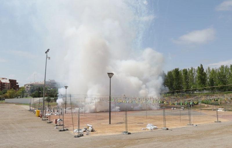 Más de 1.000 kg de pólvora inundarán Paterna con mascletàs diarias durante las Fallas 2023