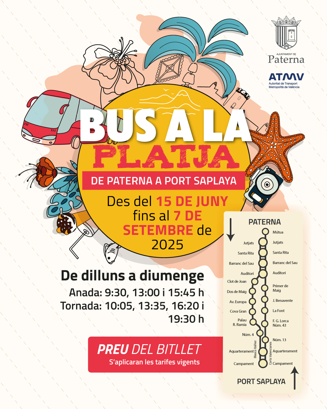 Bus a la playa 2022