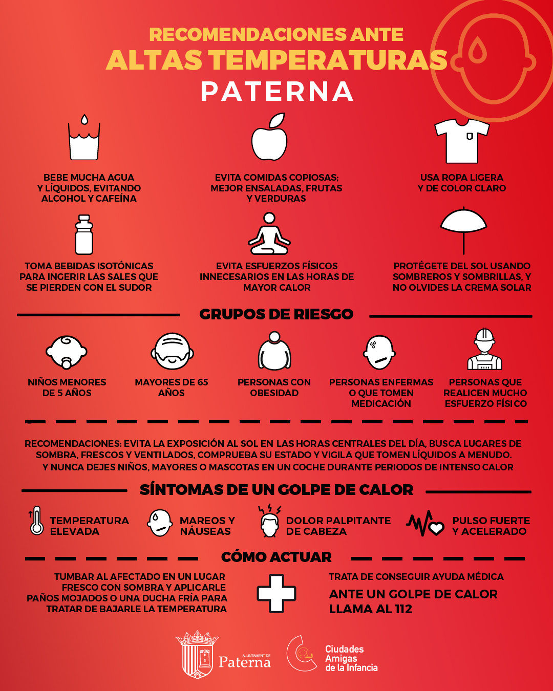 Recomendaciones Ola de calor